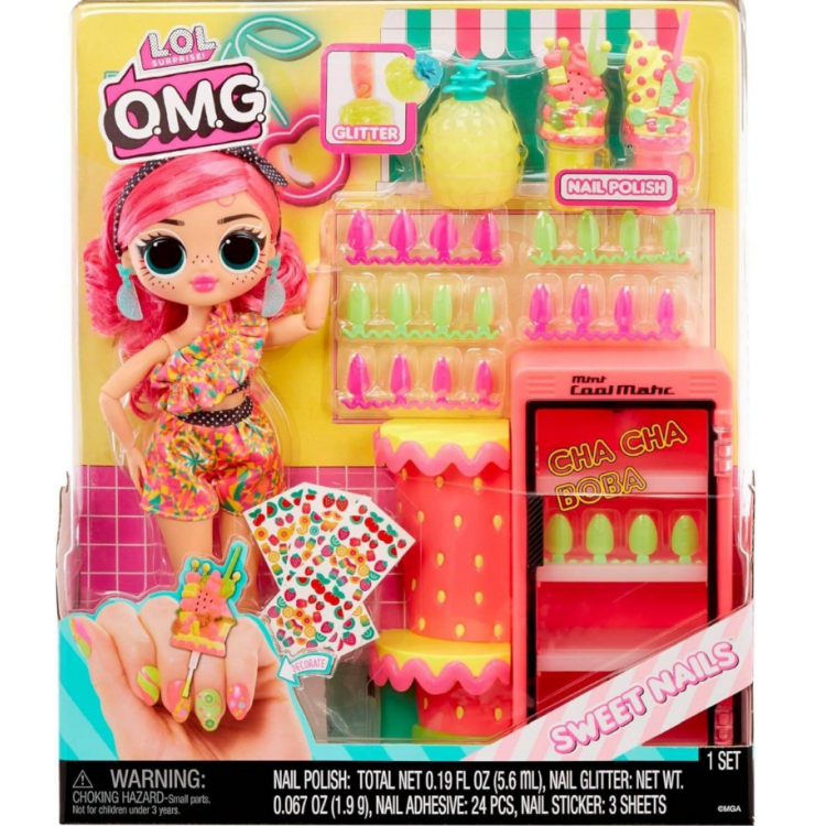 L.O.L Surprise – OMG Sweet nails – Pinky Pops Fruit Shop